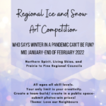 Advance notice: Regional Council snow and ice art competition!