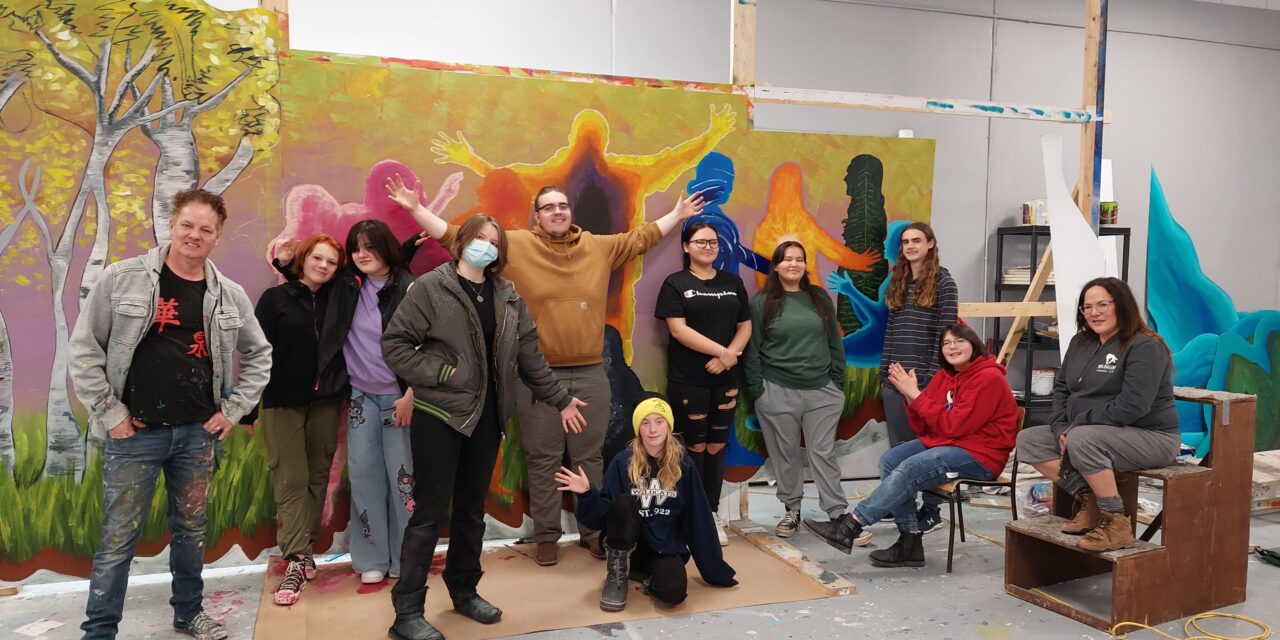 Youth Grant Reconciliation Mural Almost Ready for Viewing
