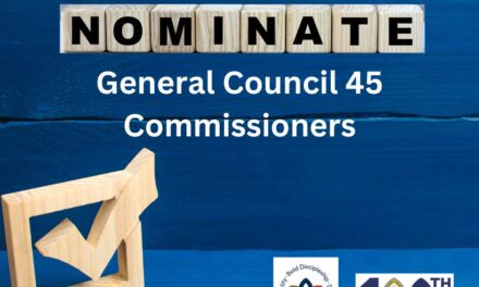 Call for General Council 45 Commissioners