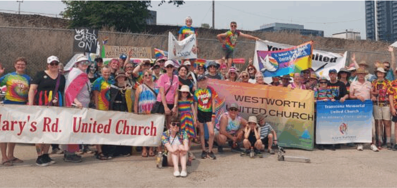 United Church Pride Parade Float Receives Award!