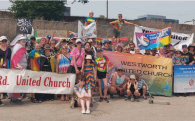 United Church Pride Parade Float Receives Award!