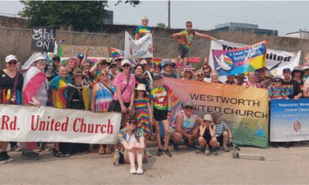 United Church Pride Parade Float Receives Award!