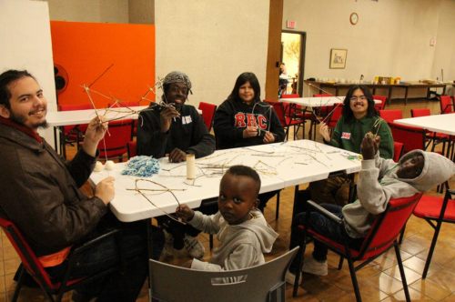 Crafting effigies, with a twist. Creating something from nature that represents oneself