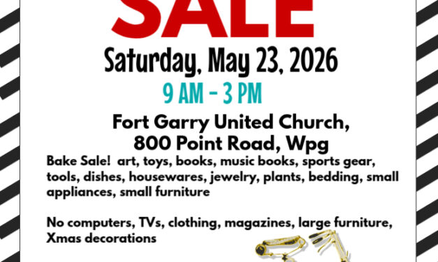 Garage and Bake Sale
